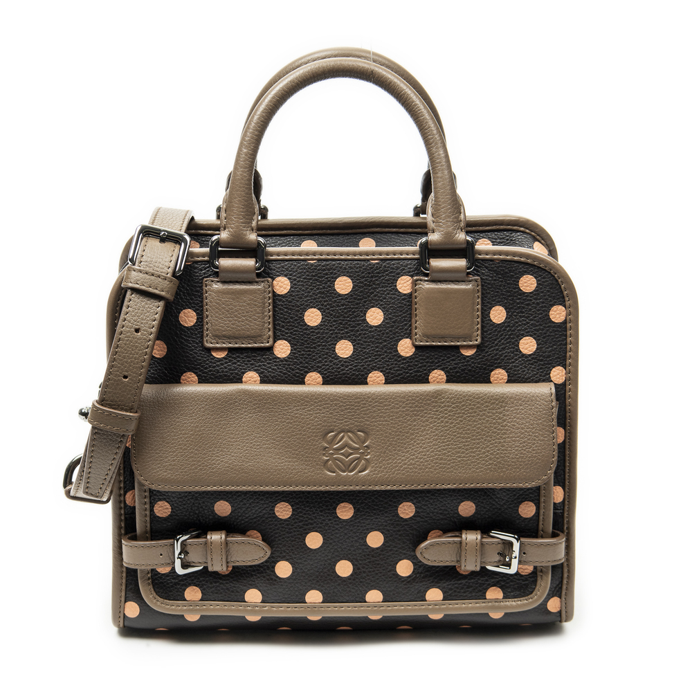 Loewe Cruz Polka Dot Top Handle